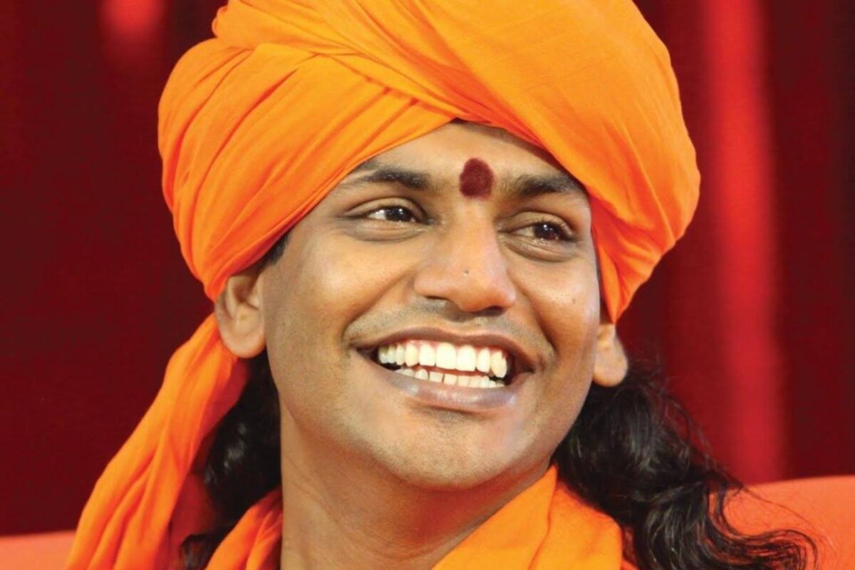 Estafador. Nithyananda Paramashivam, el fundador de un país inexistente (Foto Facebook).