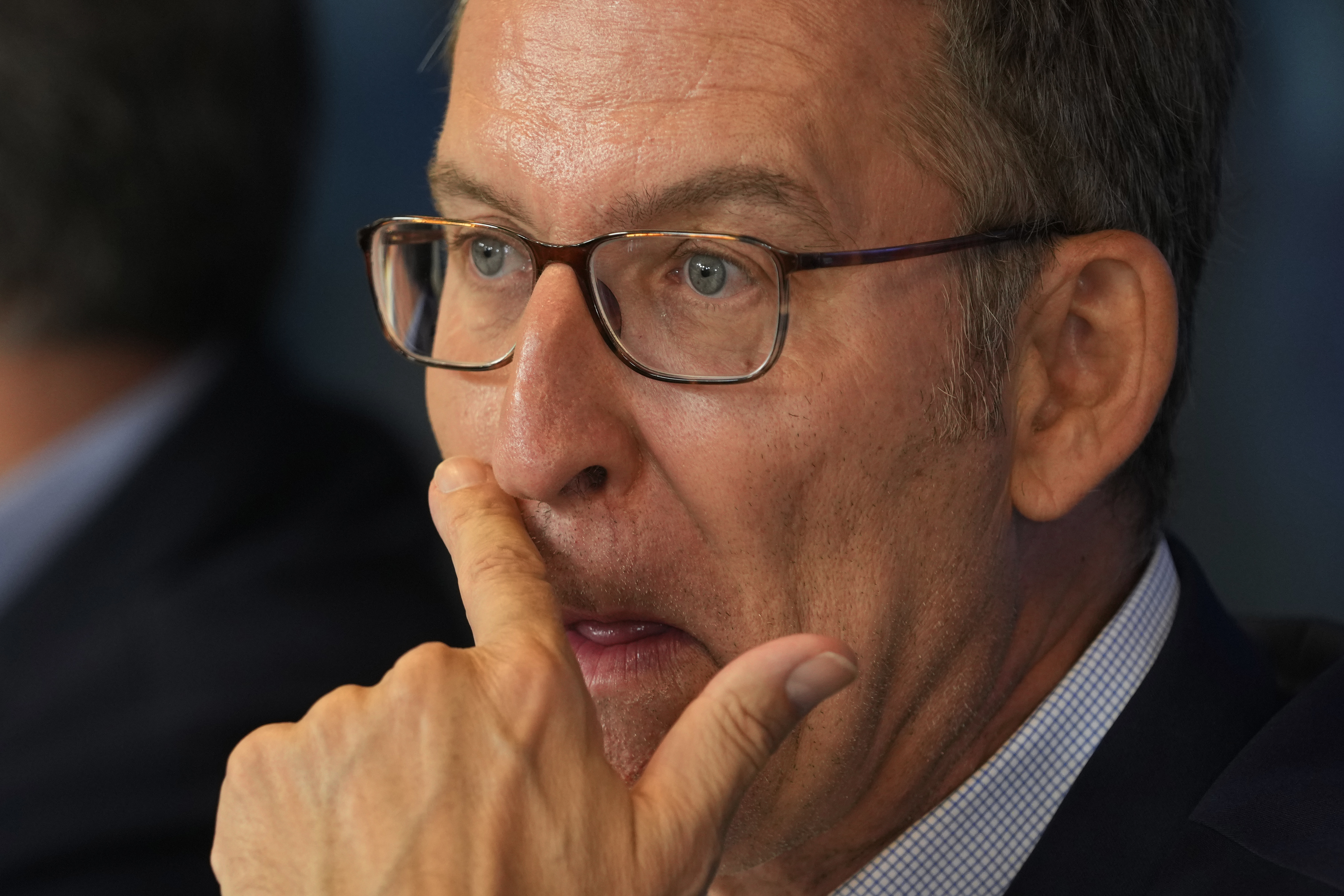 Alberto Núñez Feijóo, presidente del Partido Popular. (AP Foto/Paul White)