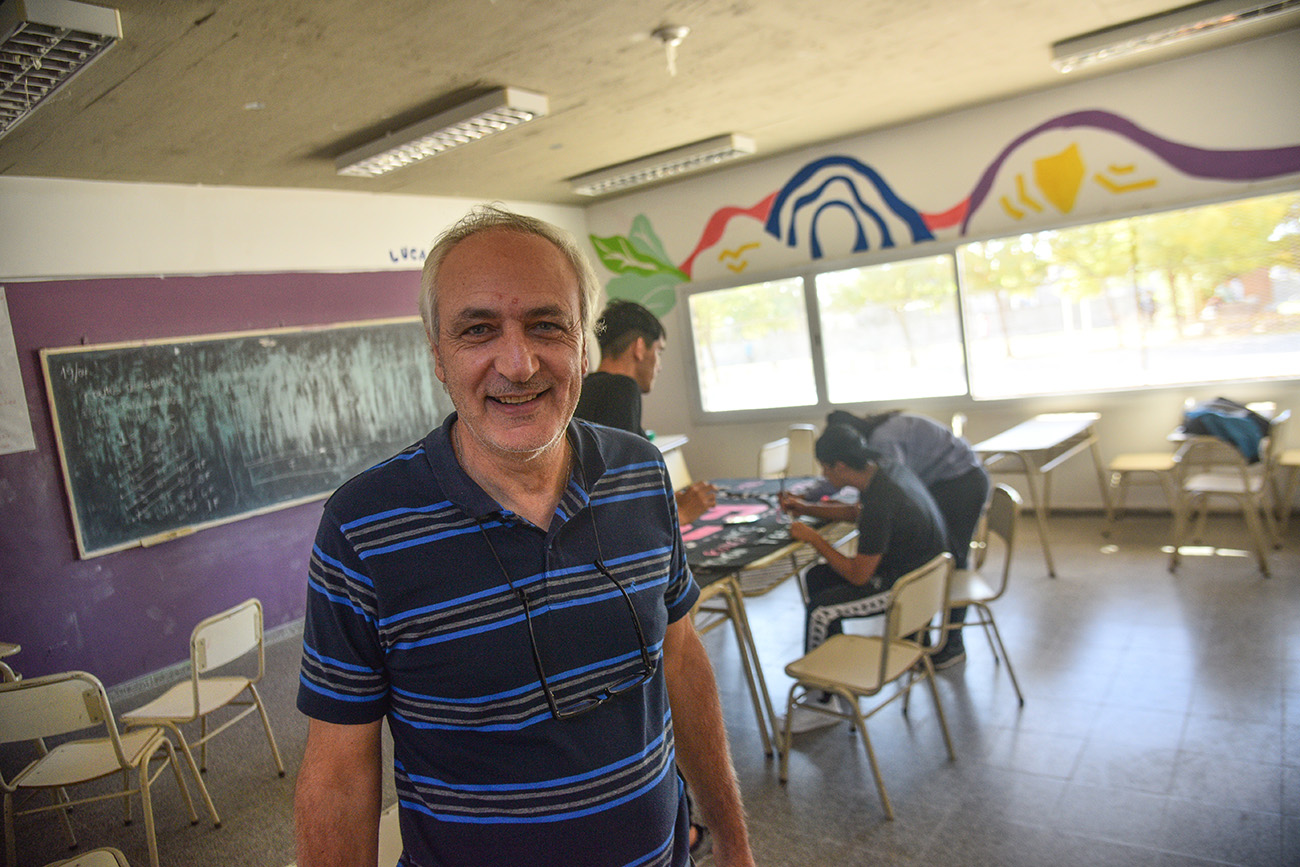 Ley de promoción de la palabra y la no violencia en espacios públicos escuela IPEM 338 de Barrio Marques anexo
Foto: (Pedro Castillo / La Voz)