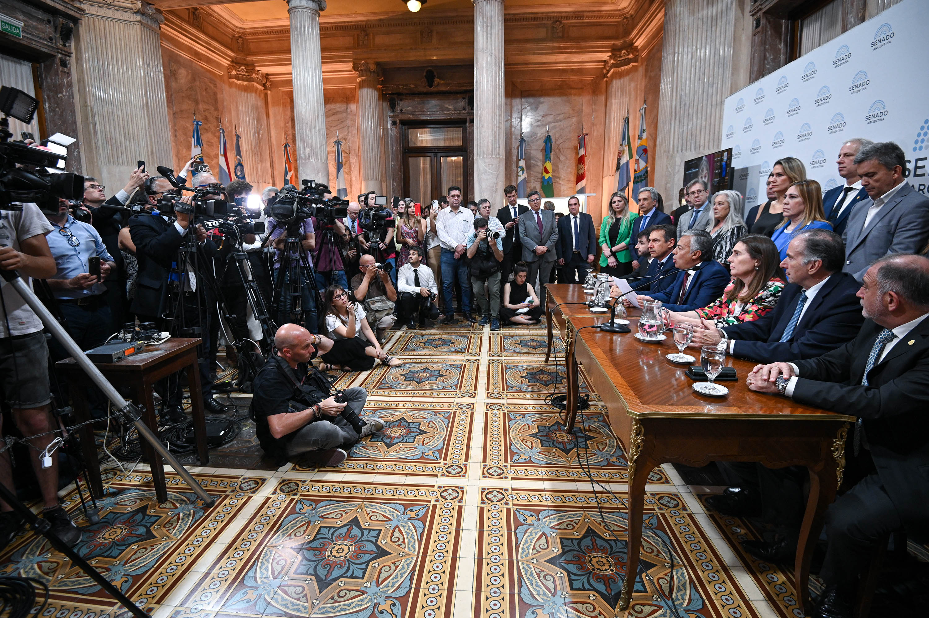 sesión senado
Foto prensa