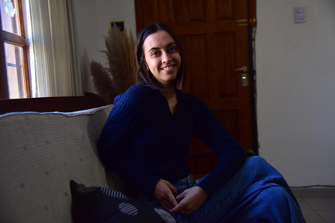 La ingeniera química de la UTN Lucía Angeleri obtuvo la prestigiosa beca doctoral Marie Curie de la Unión Europea para investigar sobre Tratamientos de residuos lignocelulósicos contaminados
Foto: Pedro Castillo