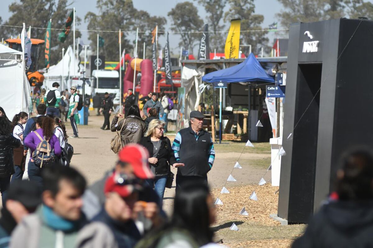 Expo Rural de Río Cuarto. Con presencia de dirigentes nacionales abrió la muestra hasta el domingo. (Tommy Fragueiro)