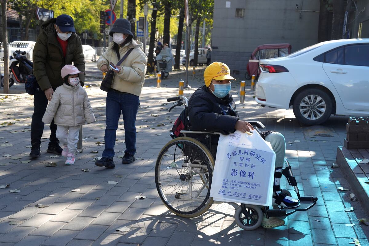 Brote de neumonía en China especialmente entre niños alerta a las autoridades. Fotos de AP