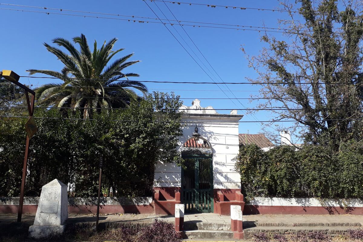 El casco de la estancia. Aunque hubo reformas, conserva parte de la estructura original (La Voz)