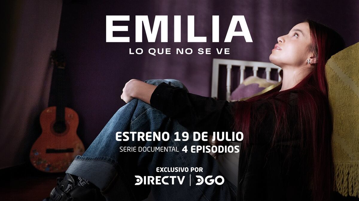 Emilia Mernes muestra su lado B con “Lo que no se ve”, su primera serie documental (Gentileza DirecTV)