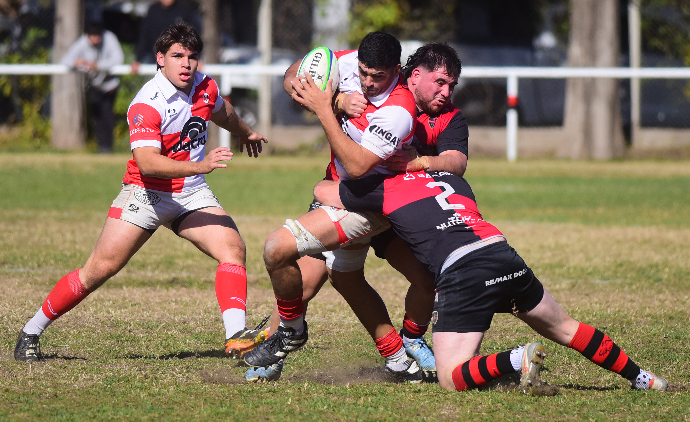 Rugby. Córdoba Athletic superó 30-22 a Universitario en Jardín Espinosa. (José Gabriel Hernández / La Voz)