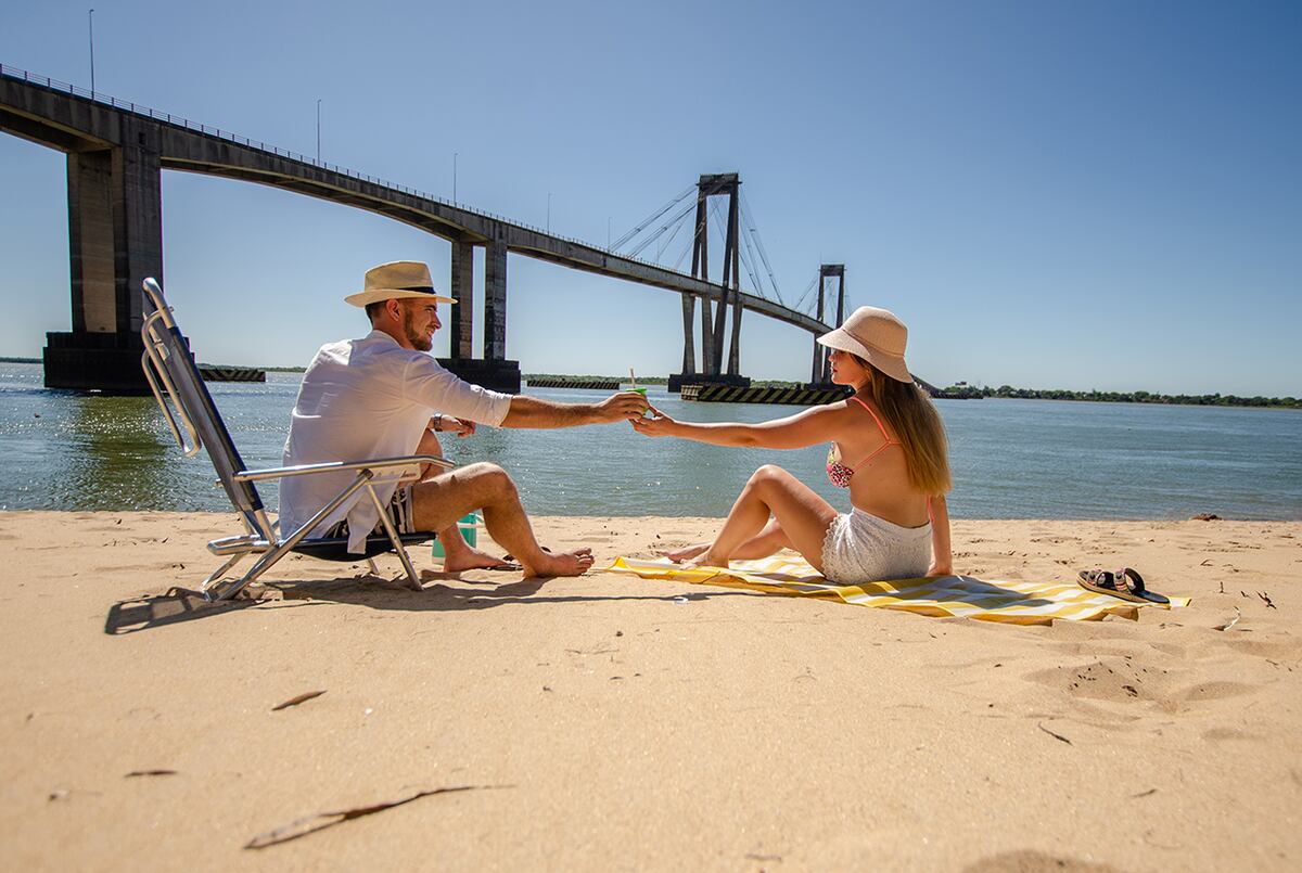 Playas correntinas: una opción para el verano junto al Paraná. (Foto: Turismo Corrientes)