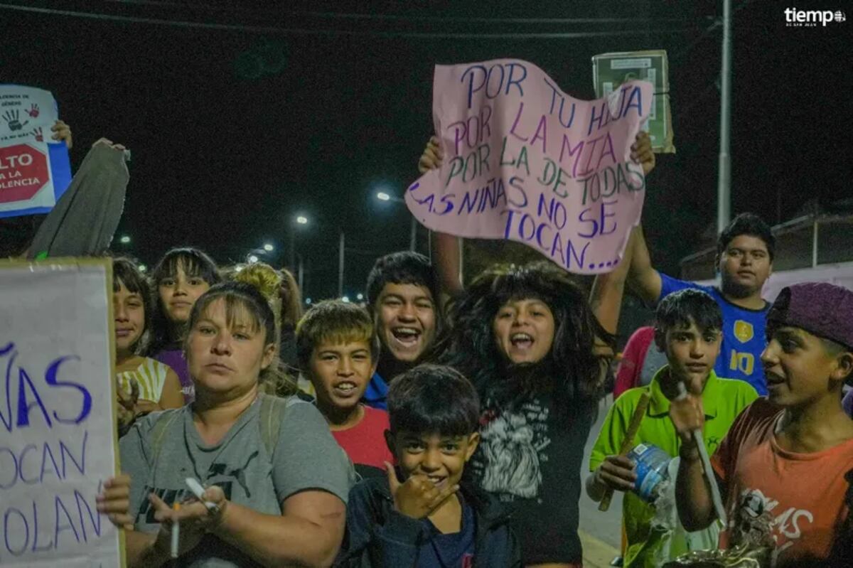 La familia de la víctima exigió que el abusador no quede en libertad. (Foto: Tiempo de San Juan).