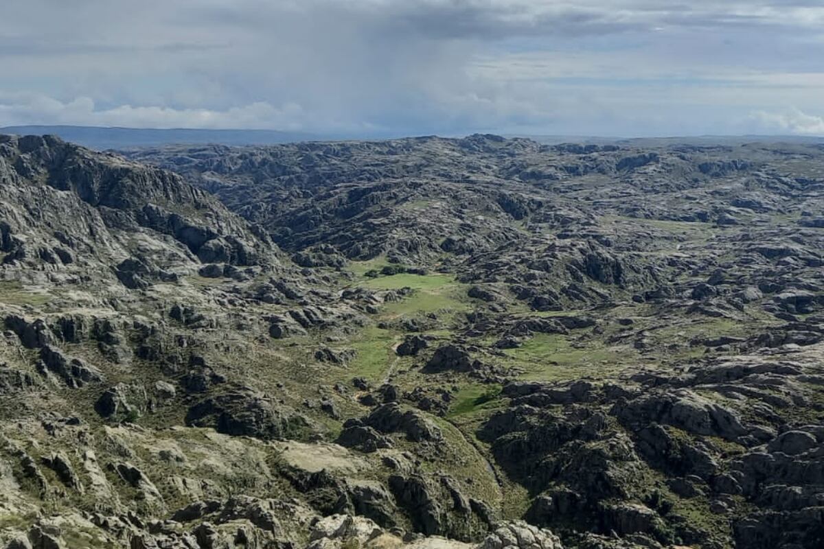Trekking guiado por el guia de montaña  Aitor Arzubialde. (Foto: gentileza Aitor Arzubialde)