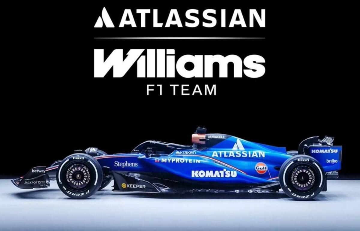 Williams renueva su imagen: nuevo logo y nombre para la F1 2026. (Prensa Williams).