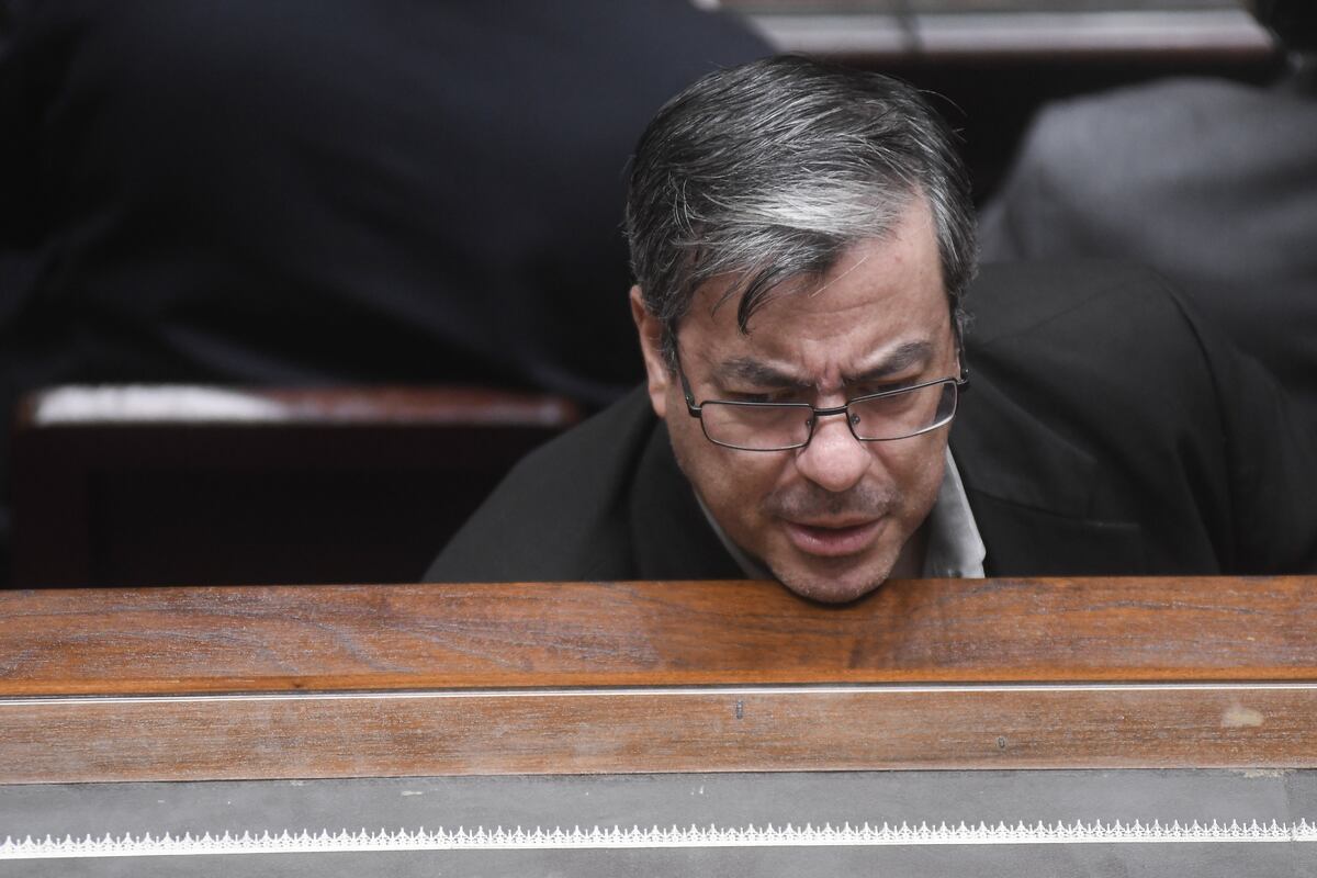 Germán Martínez, presidente de la bancada de Unión por la Patria. (Federico López Claro)