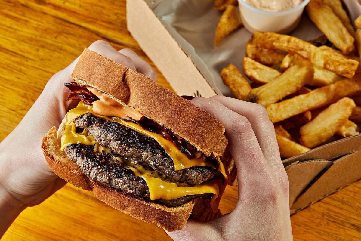 Una de las hamburguesas de Ricaso (Facebook Ricaso).