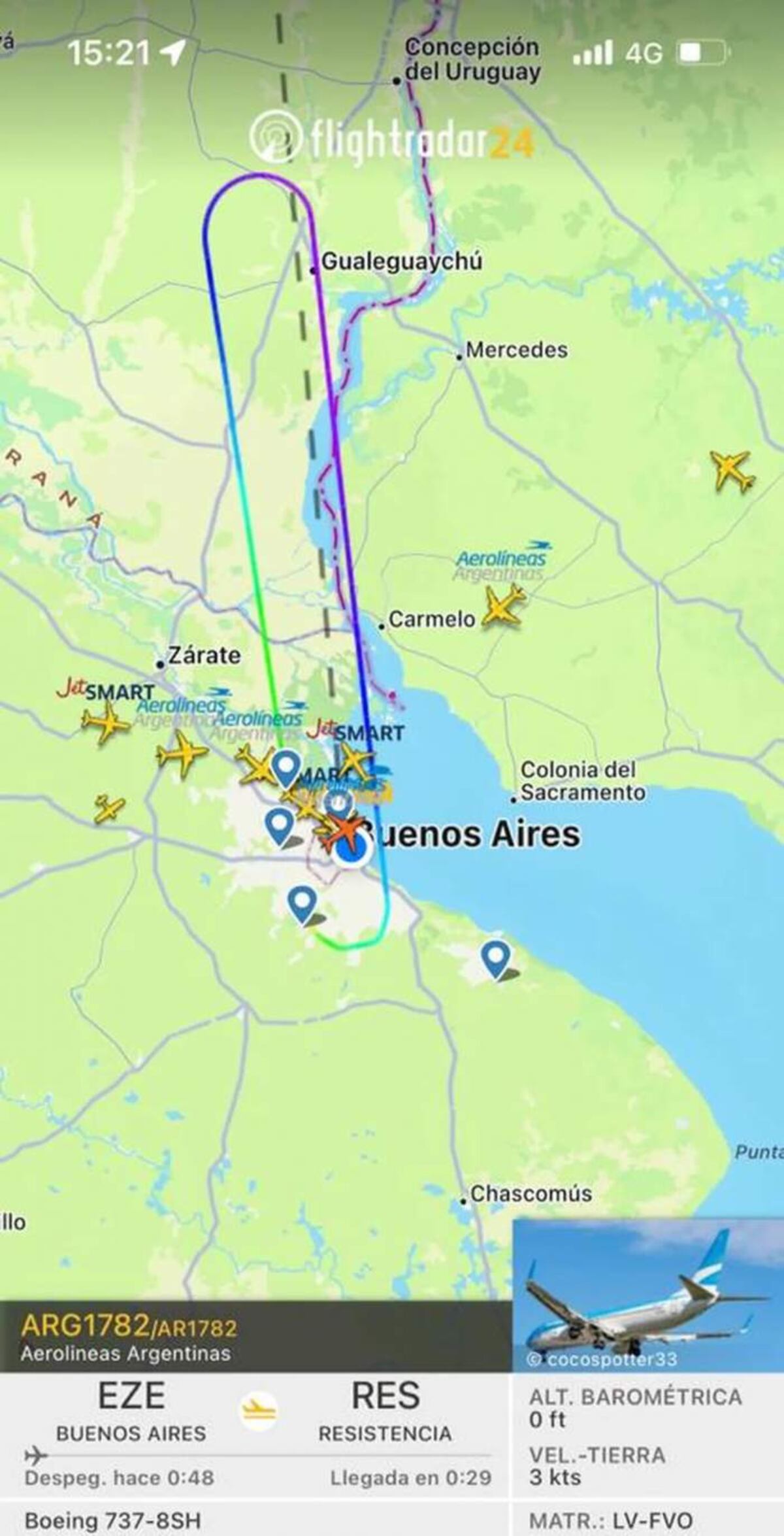 Dolor por la muerte de Noha. La maniobra que hizo el capitán de un vuelo de Aerolínas Argentinas.