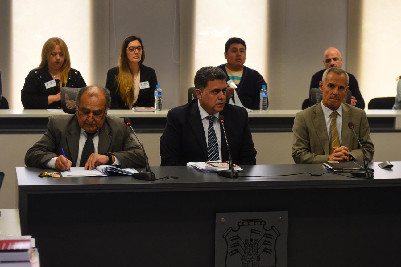 Juicio por el asesinato de Yolanda Romero en la Cámara 12 del Crimen. (Nicolás Bravo / La Voz)