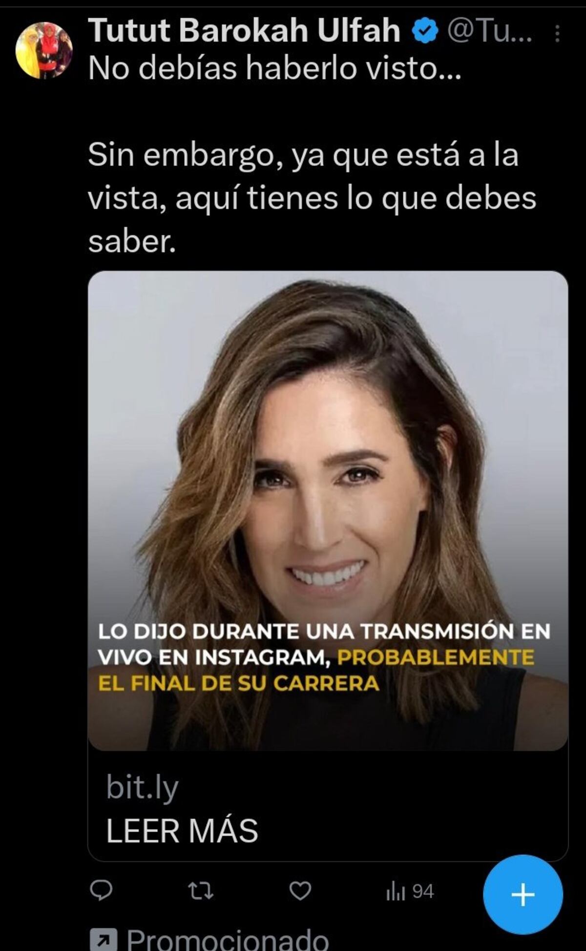 Soledad Pastorutti, víctima del robo de identidad.