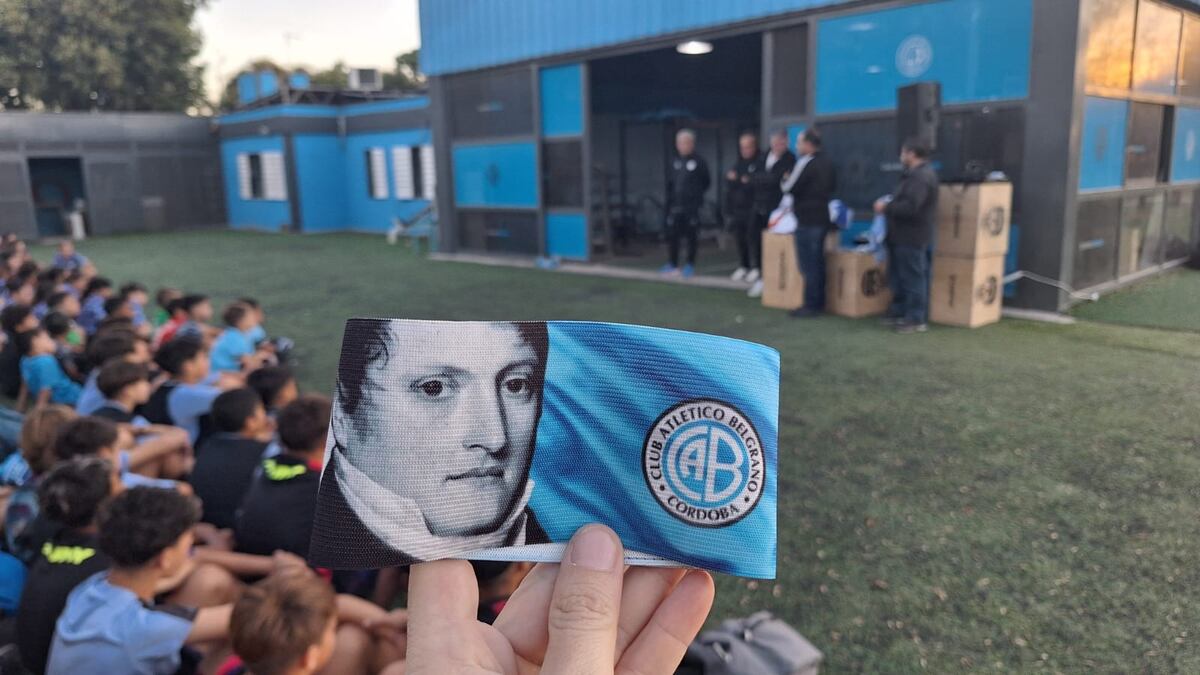 Capitanía, la actividad que organiza Belgrano todos los años para las divisiones inferiores del club. (La Voz)
