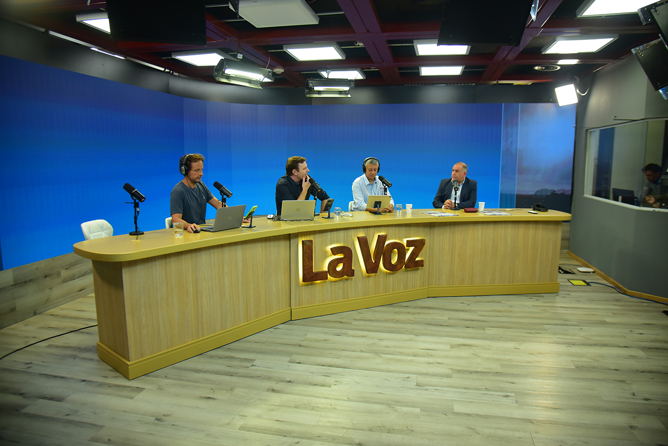 Luis Juez en La Voz en Vivo.
Foto: Pedro Castillo / La Voz