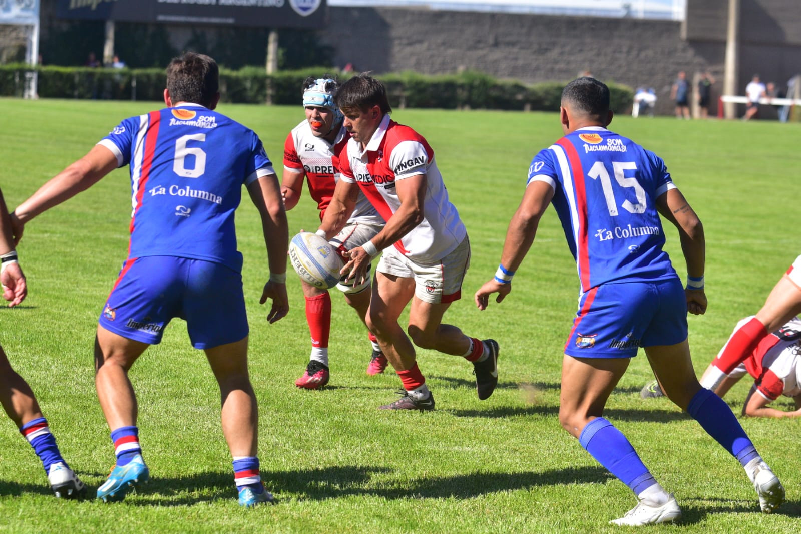 Universitario de Córdoba recibió a Old Lions de Santiago del Estero. (José Gabriel Hernández / La Voz)