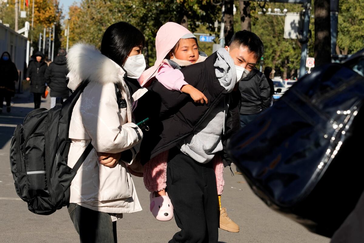 Brote de neumonía en China especialmente entre niños alerta a las autoridades. Fotos de AP