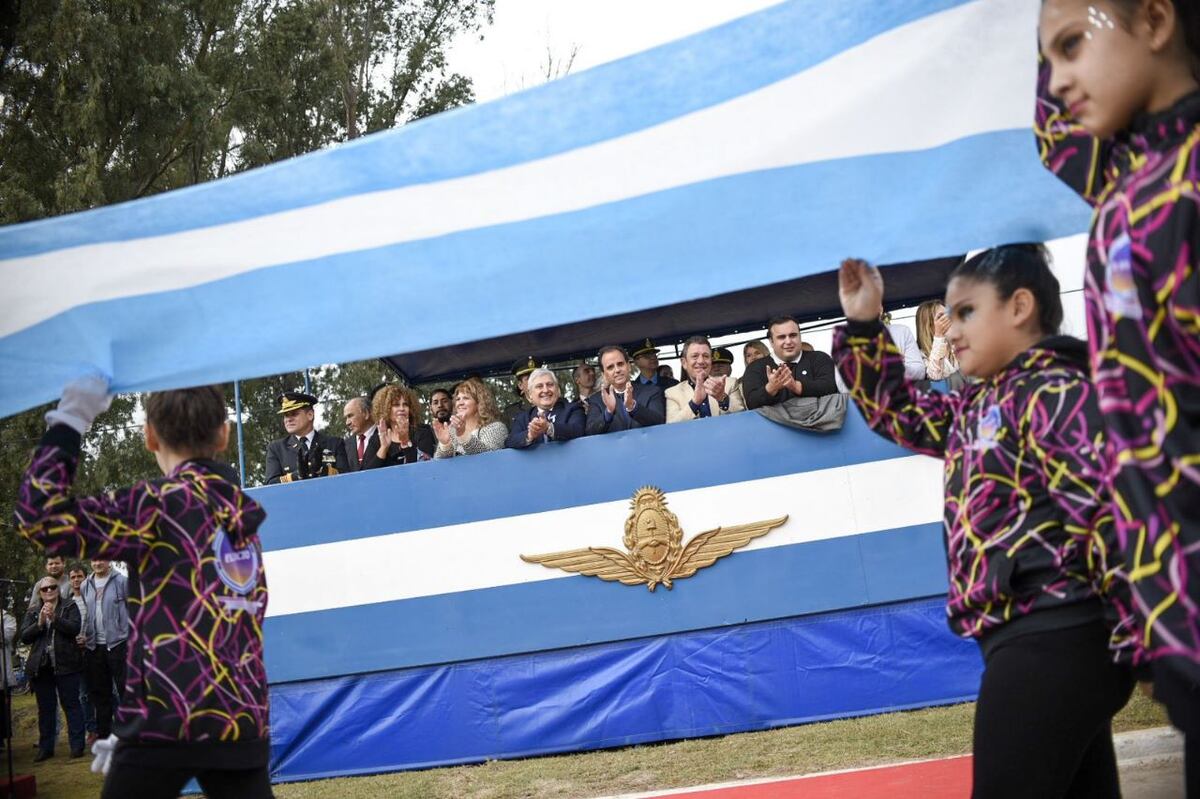 25M. Los actos del Gran Río Cuarto en la localidad de Las Higueras. (Gentileza)