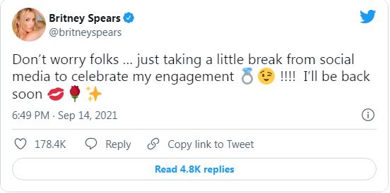 Twitter de Britney Spears