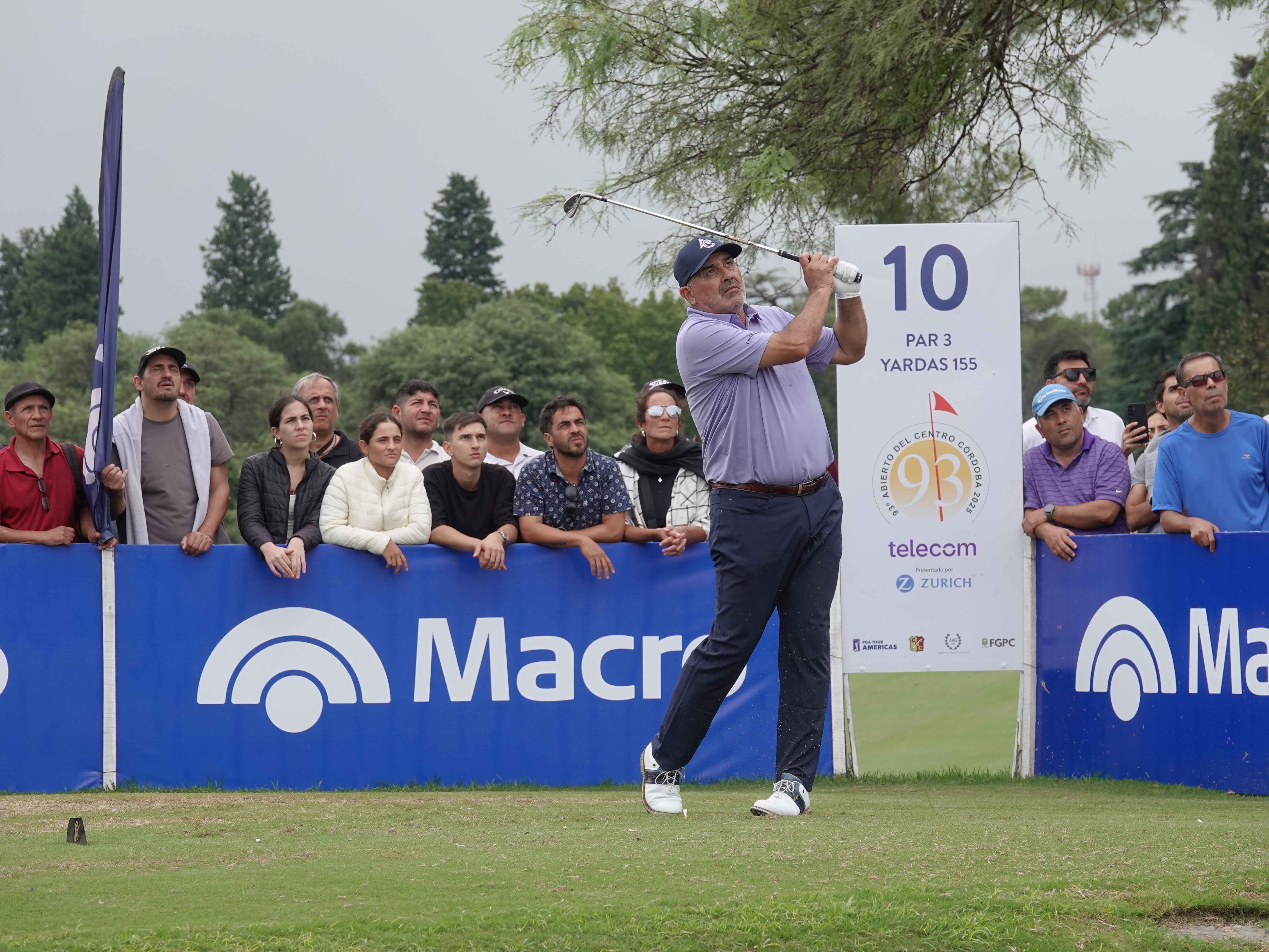 Ángel Cabrera no tuvo un buen sábado en el 93° Abierto del Centro. (Prensa PGA Tour Americas)