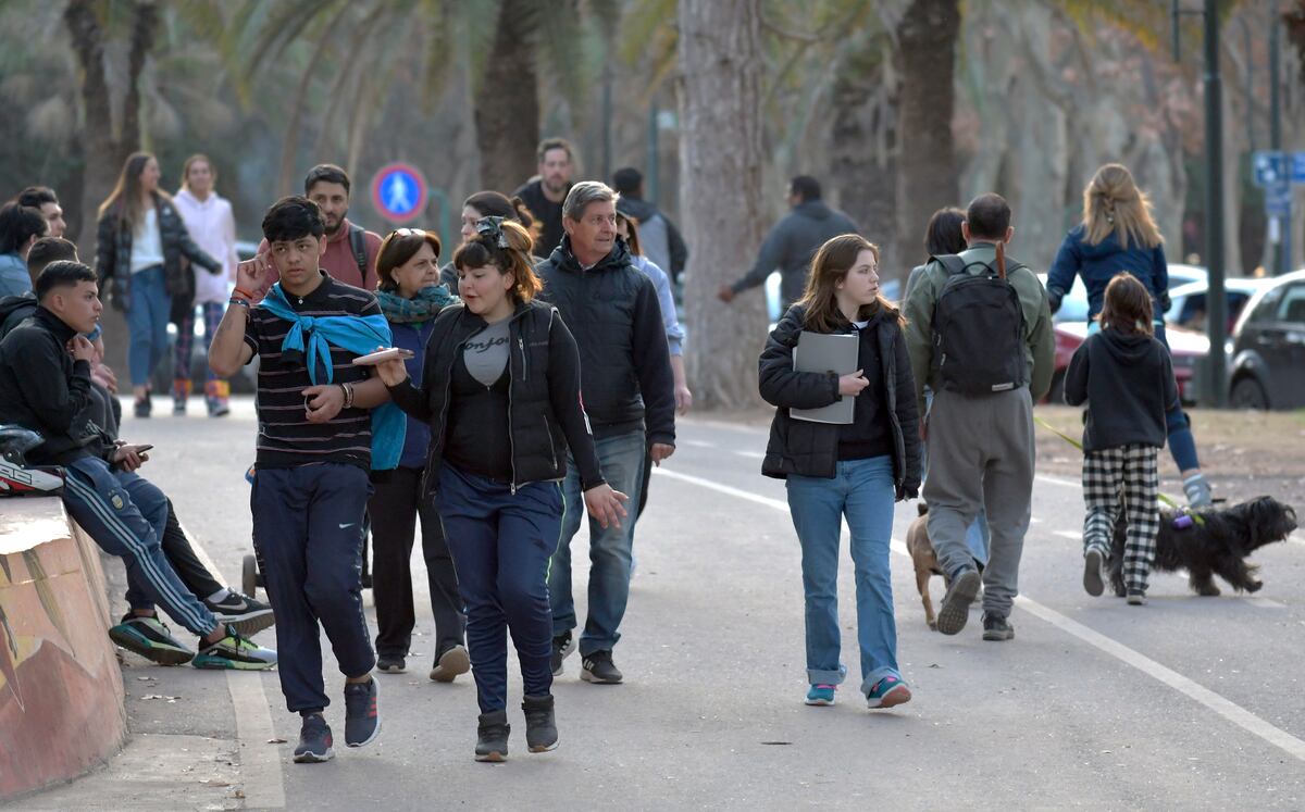 Vacaciones de inviernoMendoza fue una de las provincias mas elegidas por los turistas en las vacaciones de invierno.El Paseo del Parque General San Martín fue una opción muy visitadao: Orlando Pelichotti / Los Andes