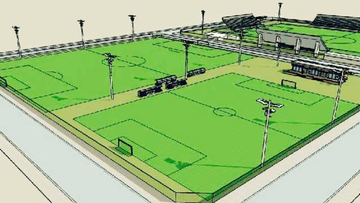 El predio que ya lleva adelante la Liga Cordobesa, camino a Monte Cristo. (Prensa LCF).