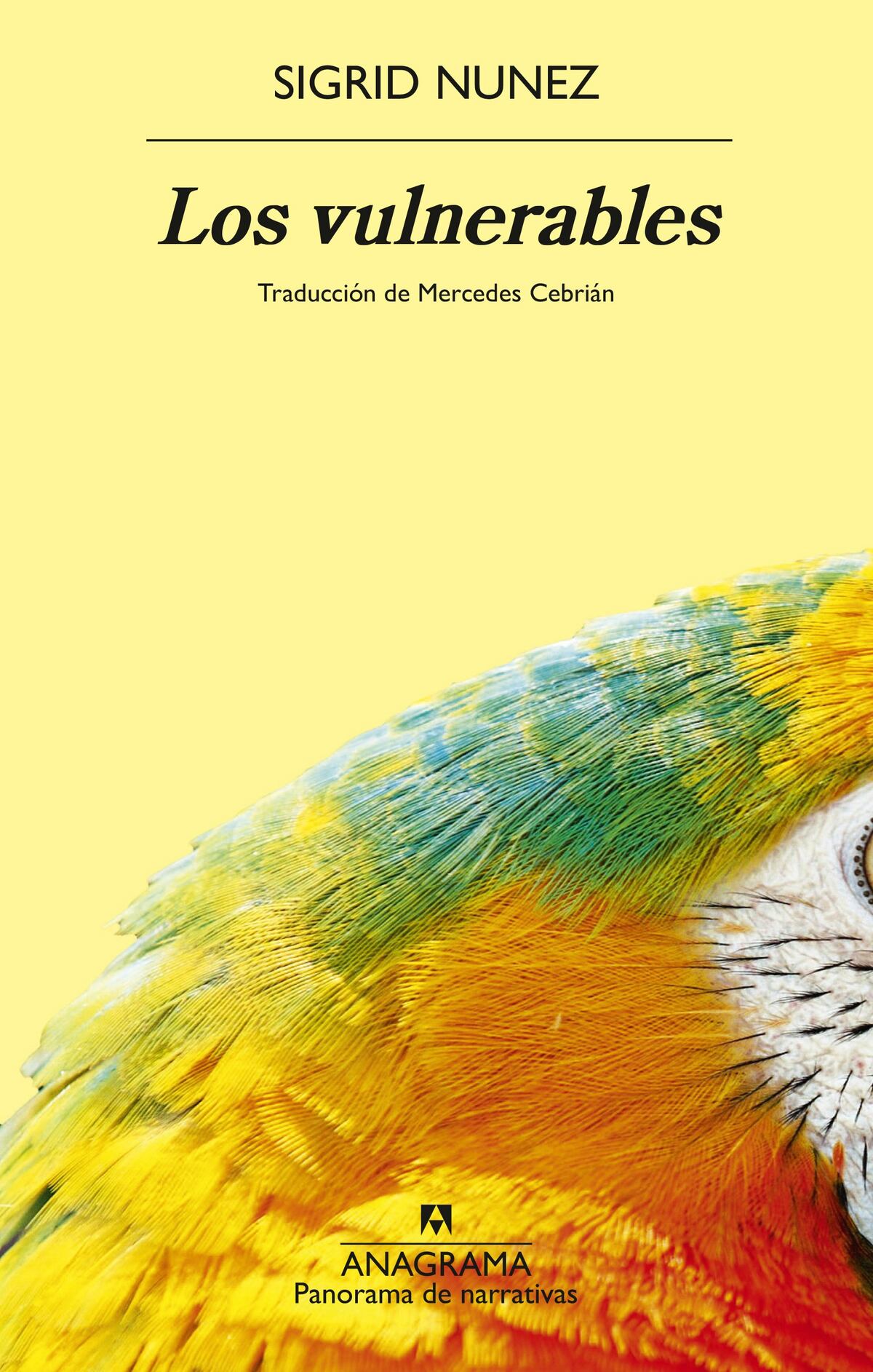 "Los vulnerables" de Sigrid Nunez.