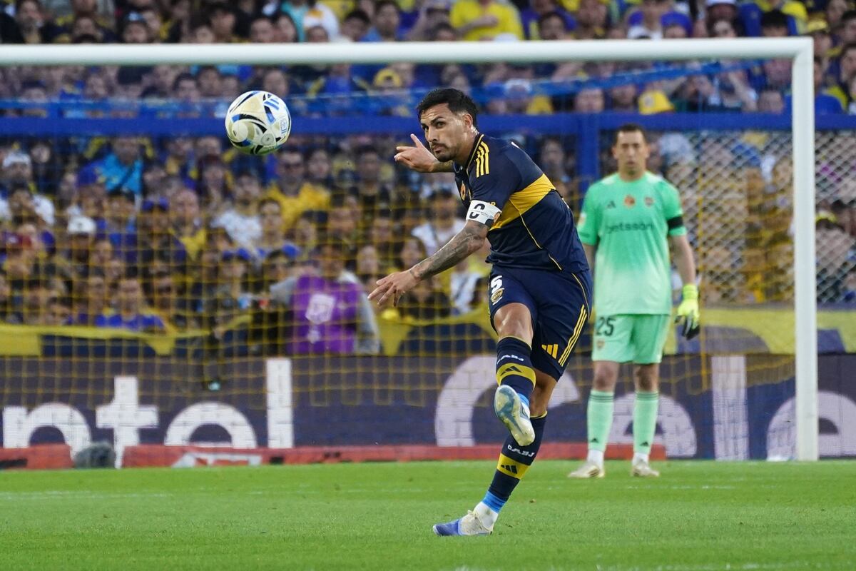Leandro Paredes, capitán de Boca. (Gentileza Clarín)