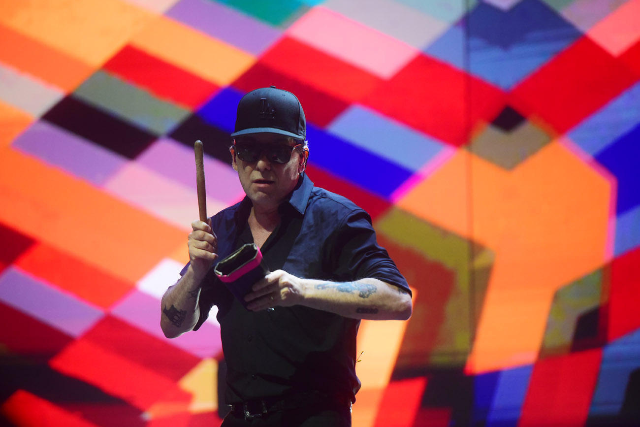 Andrés Calamaro en la Plaza de la Música. (Nicolás Bravo / La Voz)