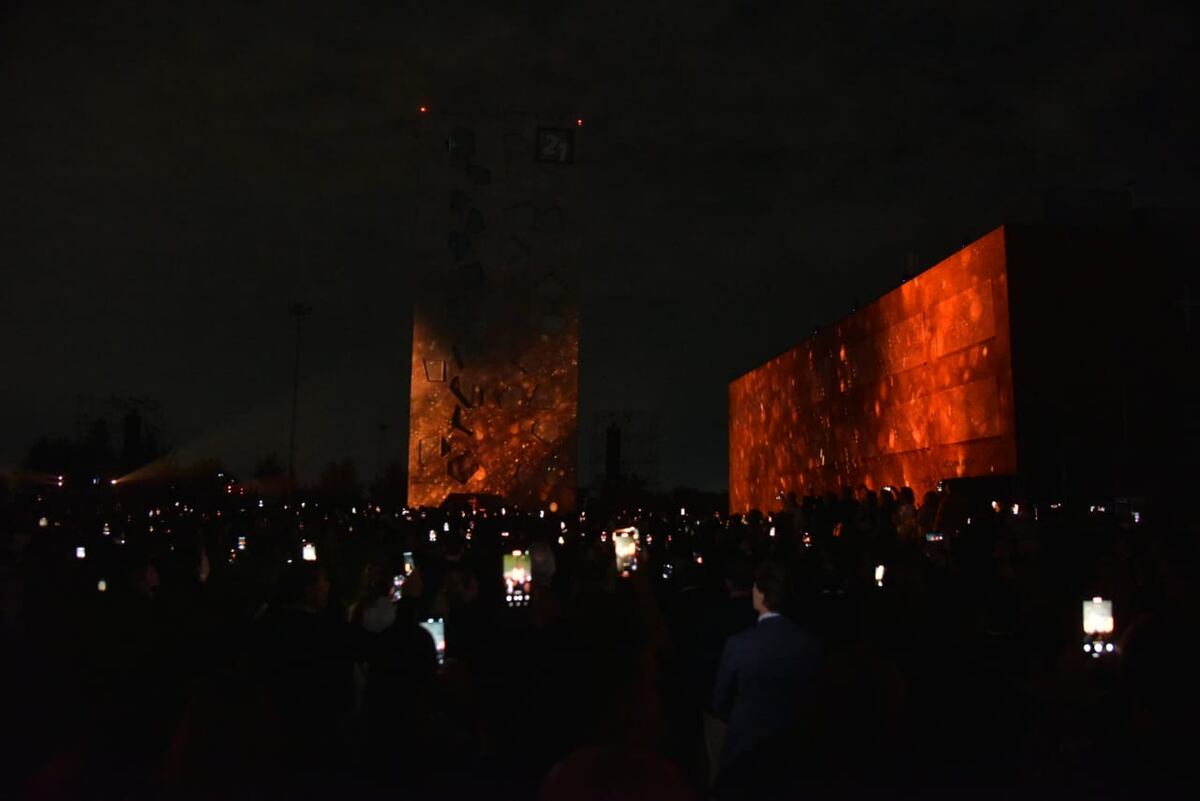 Universidad Siglo 21. Festejos en el marco de un nuevo aniversario de la institución. (Facundo Luque / La Voz)