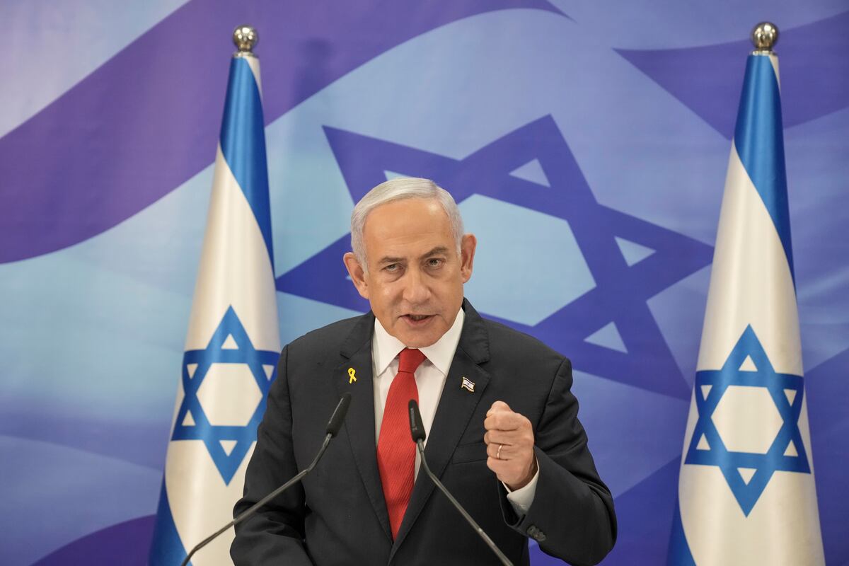 El primer ministro de Israel, Benjamin Netanyahu.