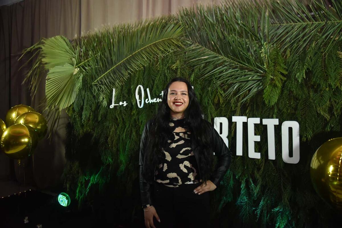 Vicky Barán, promesa cuartetera. (Facundo Luque / La Voz)
