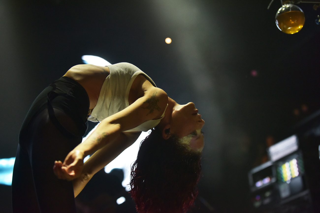 La artista chilena brindó un show de un gran despliegue para sus seguidores en Córdoba. Foto Javier Ferreyra