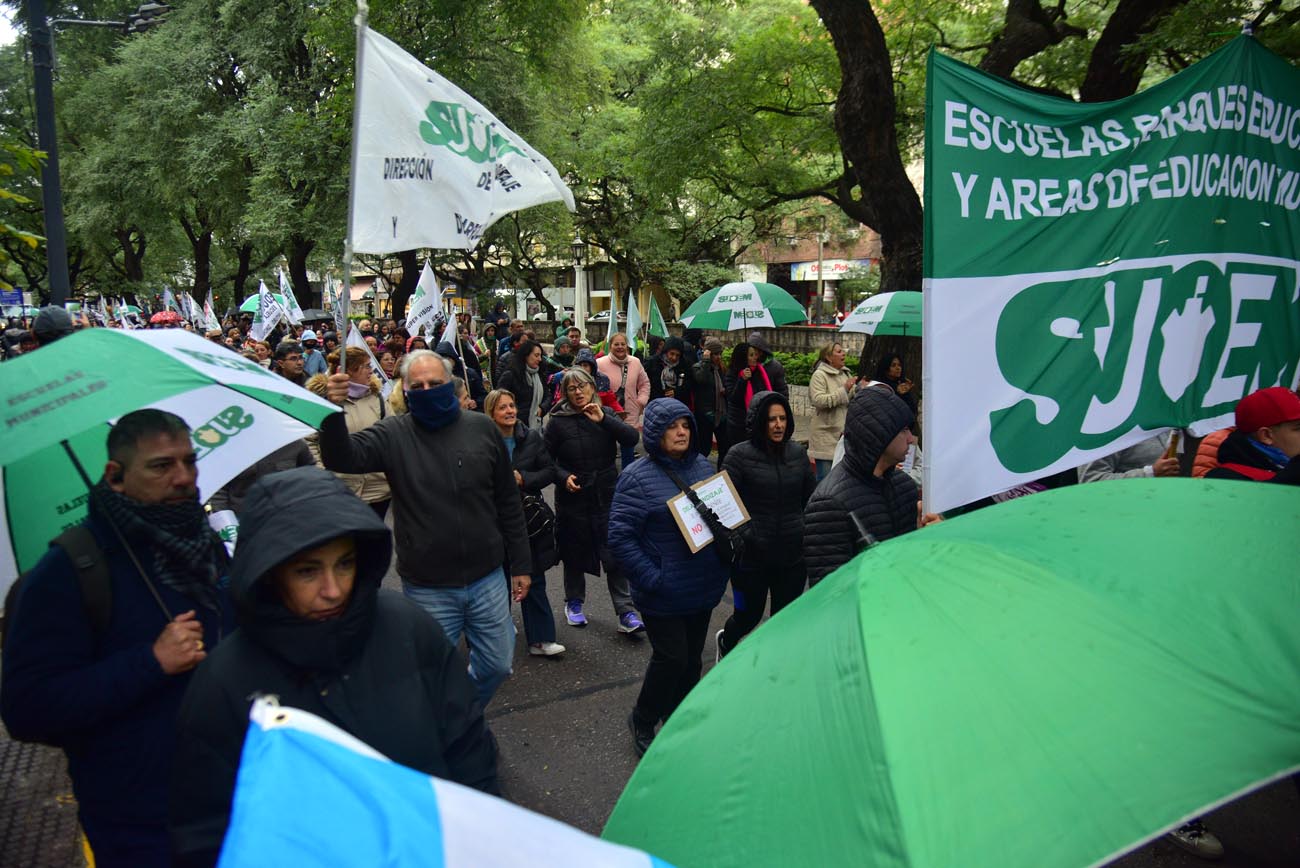 Marcha del Suoem por las calles del centro de Córdoba. (Pedro Castillo / LaVoz)