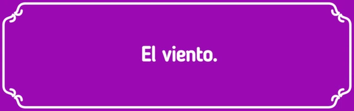 La solución del acertijo.