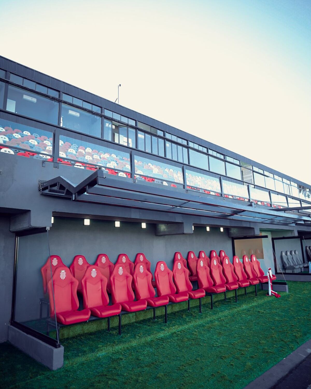 Las obras que presentó Barracas en su estadio. (Prensa Barracas).