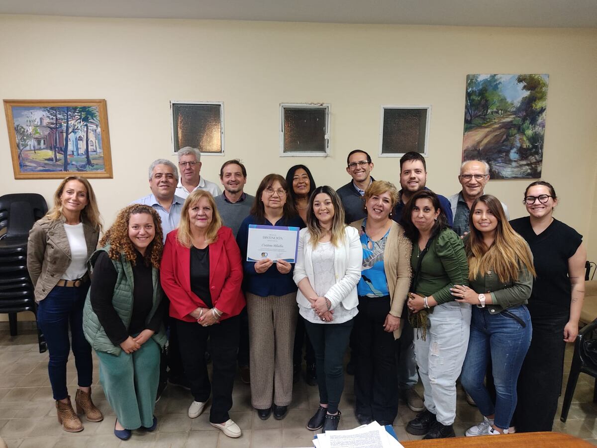 Cristina Villalba, reconocida por el Cioncejo Deliberante de Colonia Caroya