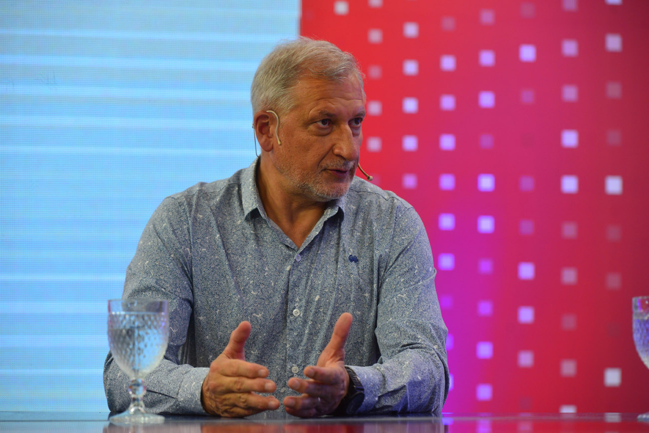 Héctor Pichi Campana en el programa Voz y Voto. (Nicolás Bravo / La Voz)