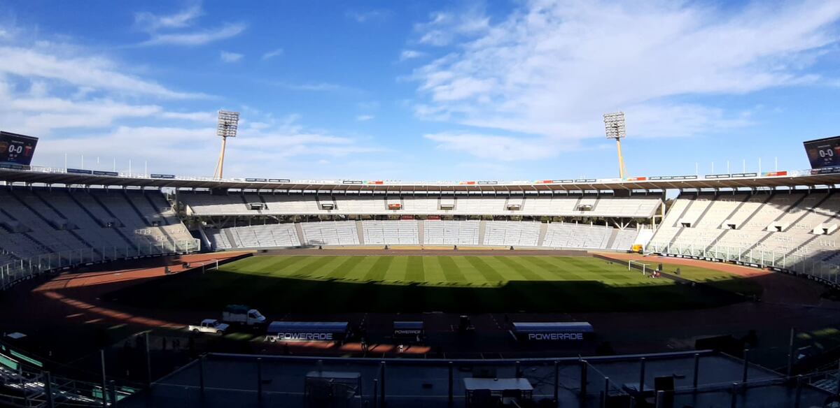 Así está el estadio Mario Alberto Kempes para recibir la final entre Boca y Tigre. (Agencia Córdoba Deportes)