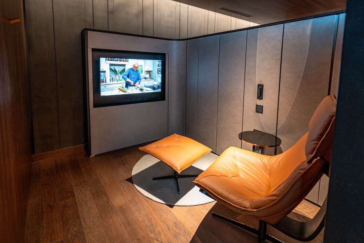 Lujo. Nueva sala de Vip Club en el aeropuerto de Ezeiza.