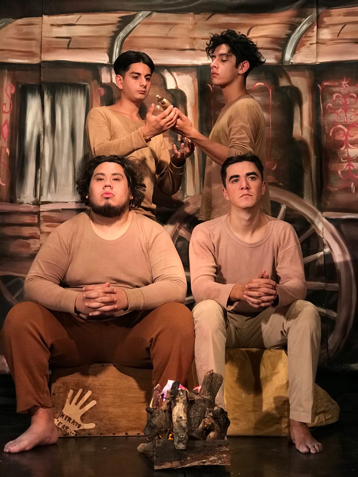 "Los comuneros y Tupac".