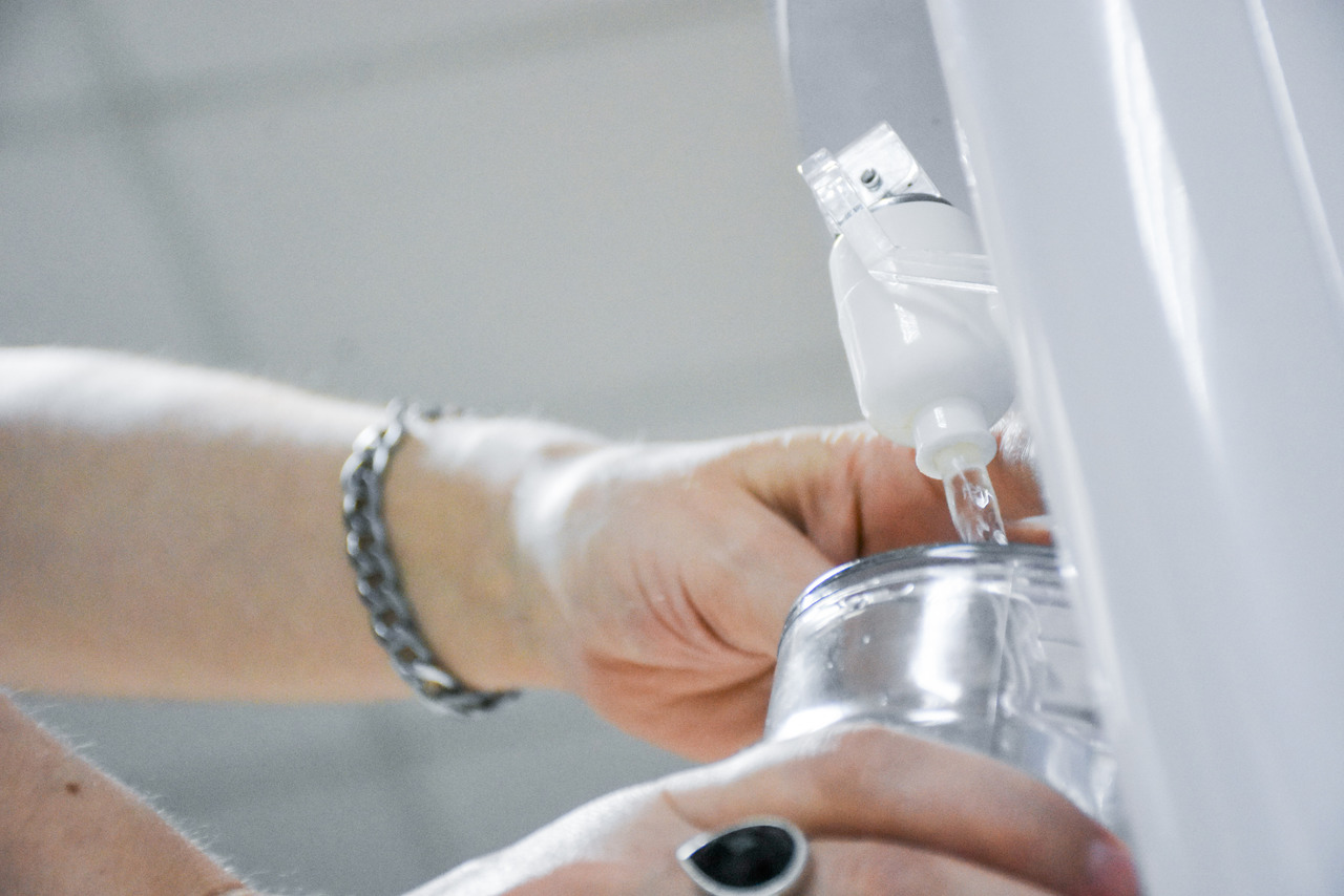 Agua de dispenser frio-calor
Foto: Mariana Villa / Los Andes