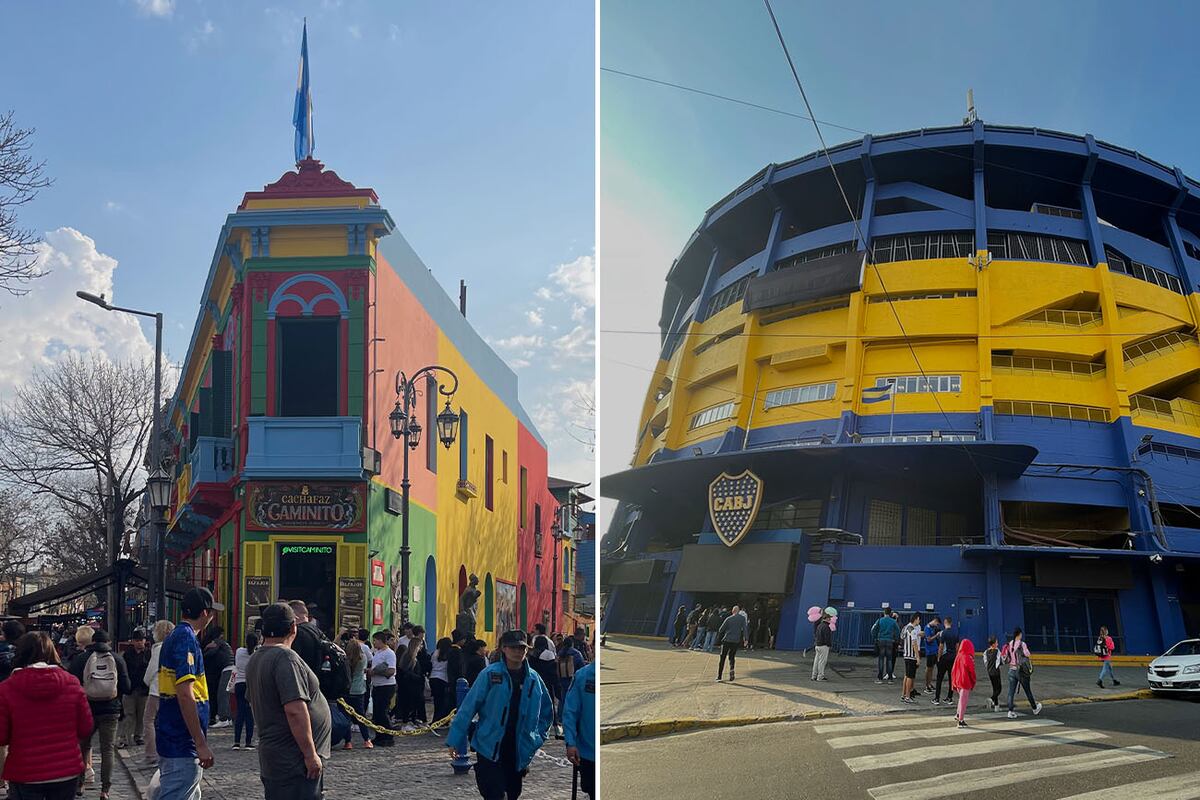 Caminito y La Bombonera
