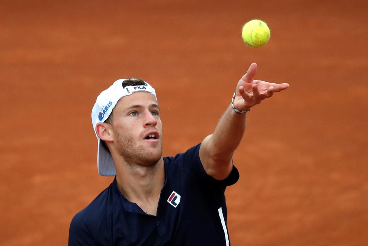 Diego Schwartzman debutará en Roland Garros con el chino Yen Hsun Lu. (AP)