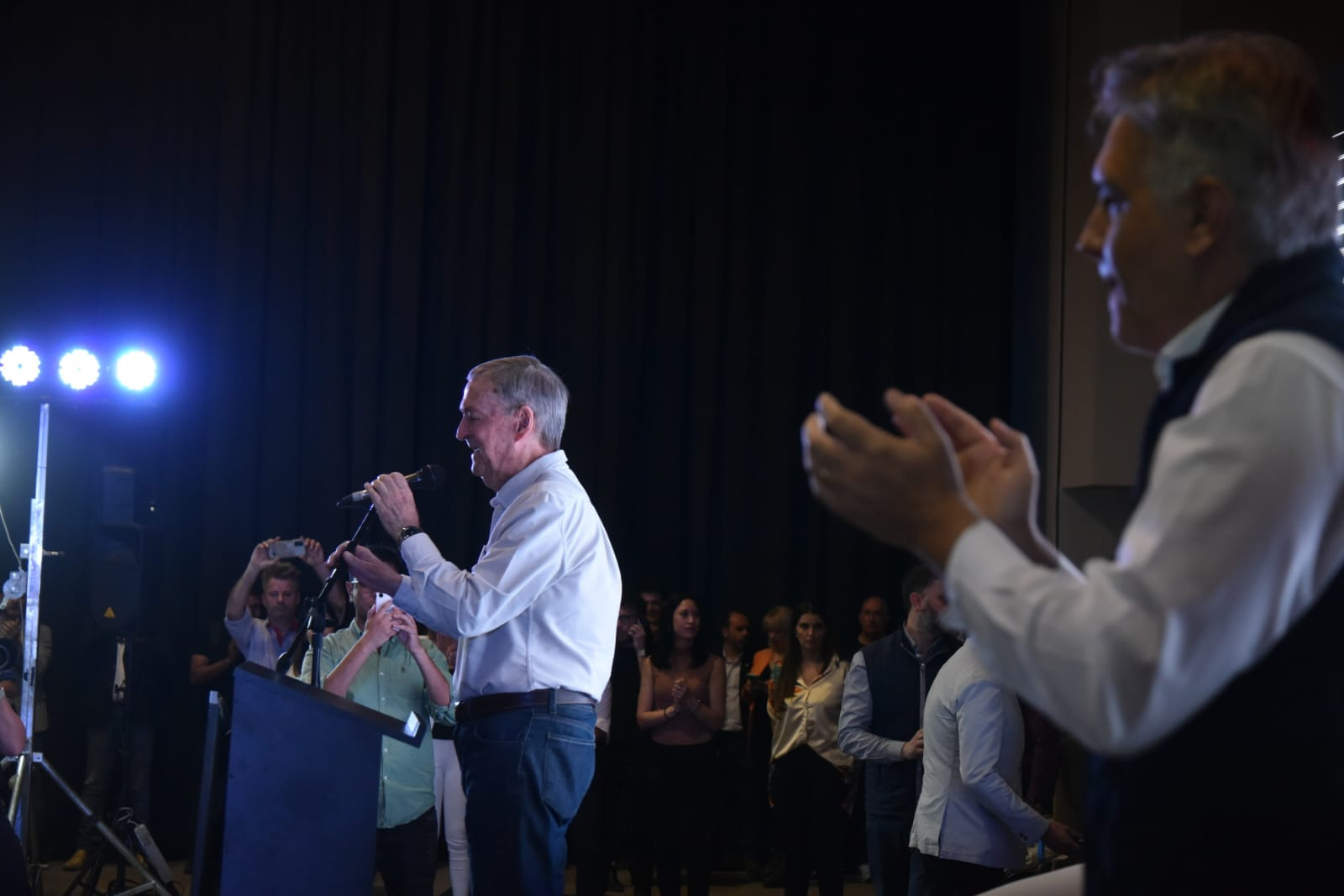Plan. En los debates presidenciales, Juan Schiaretti tratará de mostrarse como el único candidato presidencial que es exitoso en la gestión, en su caso, como gobernador. (Facundo Luque)