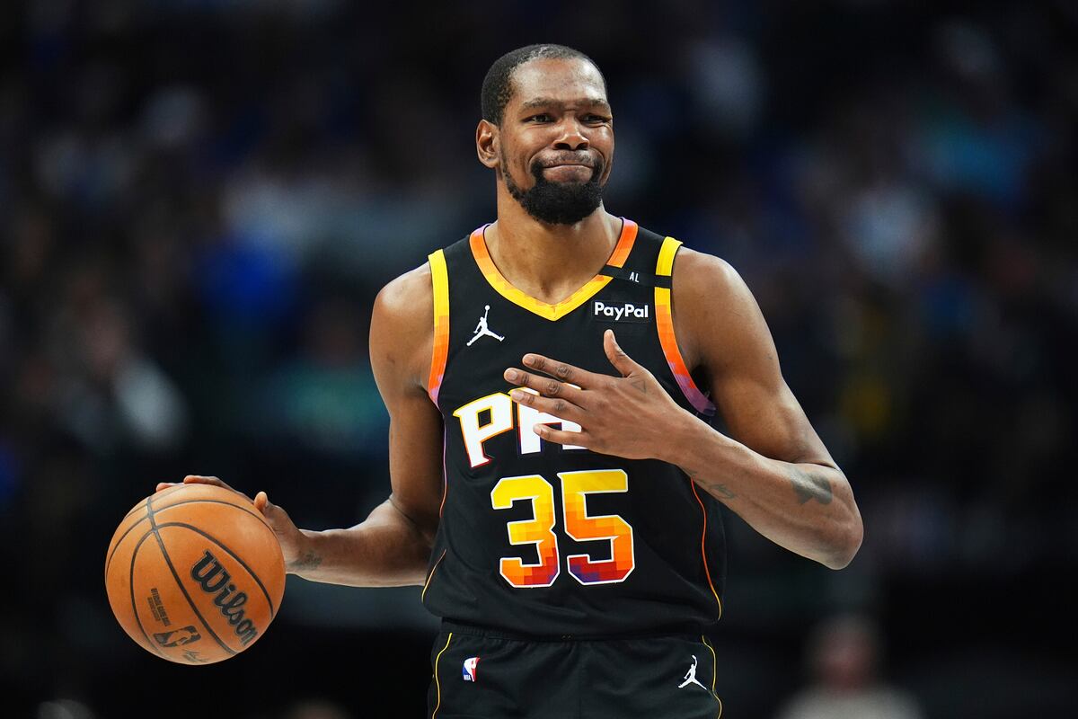 Kevin Durant llega a Rockets proveniente de Phoenix Suns. (AP / Archivo)