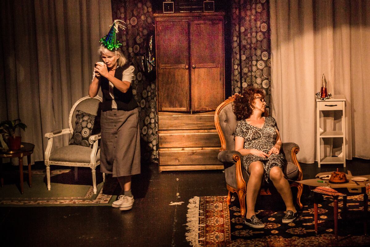 Cecilia Dopazo y Patricia Palmer en "Radojka". (Gentileza prensa de la obra)
