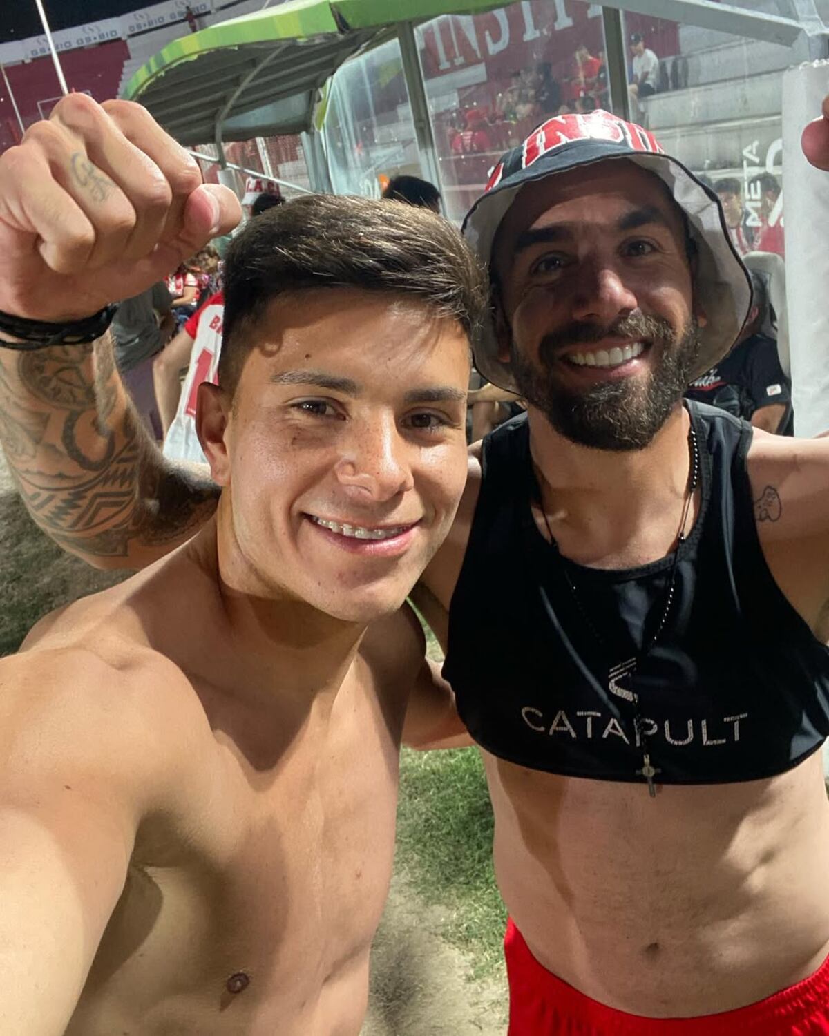 Thomas Ortega, ex Instituto que va por el título de Copa Argentina con Independiente Rivadavia. (Instagram Thomas Ortega).